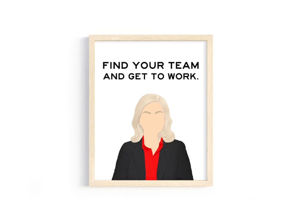 Parks and Rec Leslie Knope 8x10 Digital Download