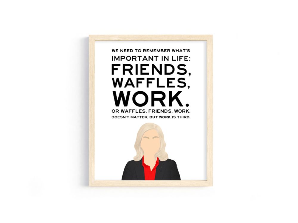 Parks and Rec Leslie Knope 8x10 Digital Download