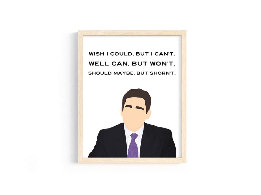 The Office Michael Scott 8x10 Digital Download